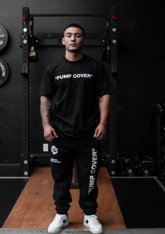 Pump Cover Black T-Shirts