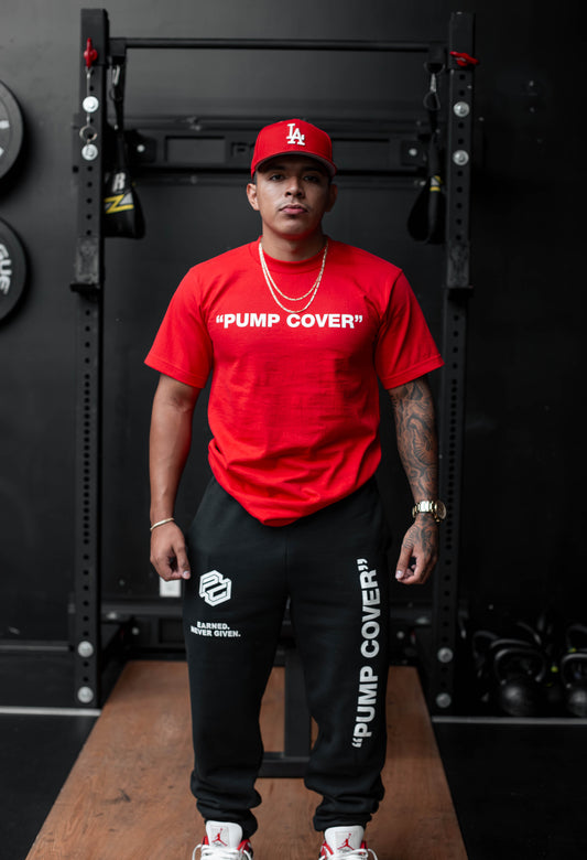 Pump Cover Red T-Shirt